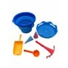 Zandspeelset - Strandset 7 Delig - Blauw -Little Happy Winkel compact toys zandspeelset strandset 7 delig blauw