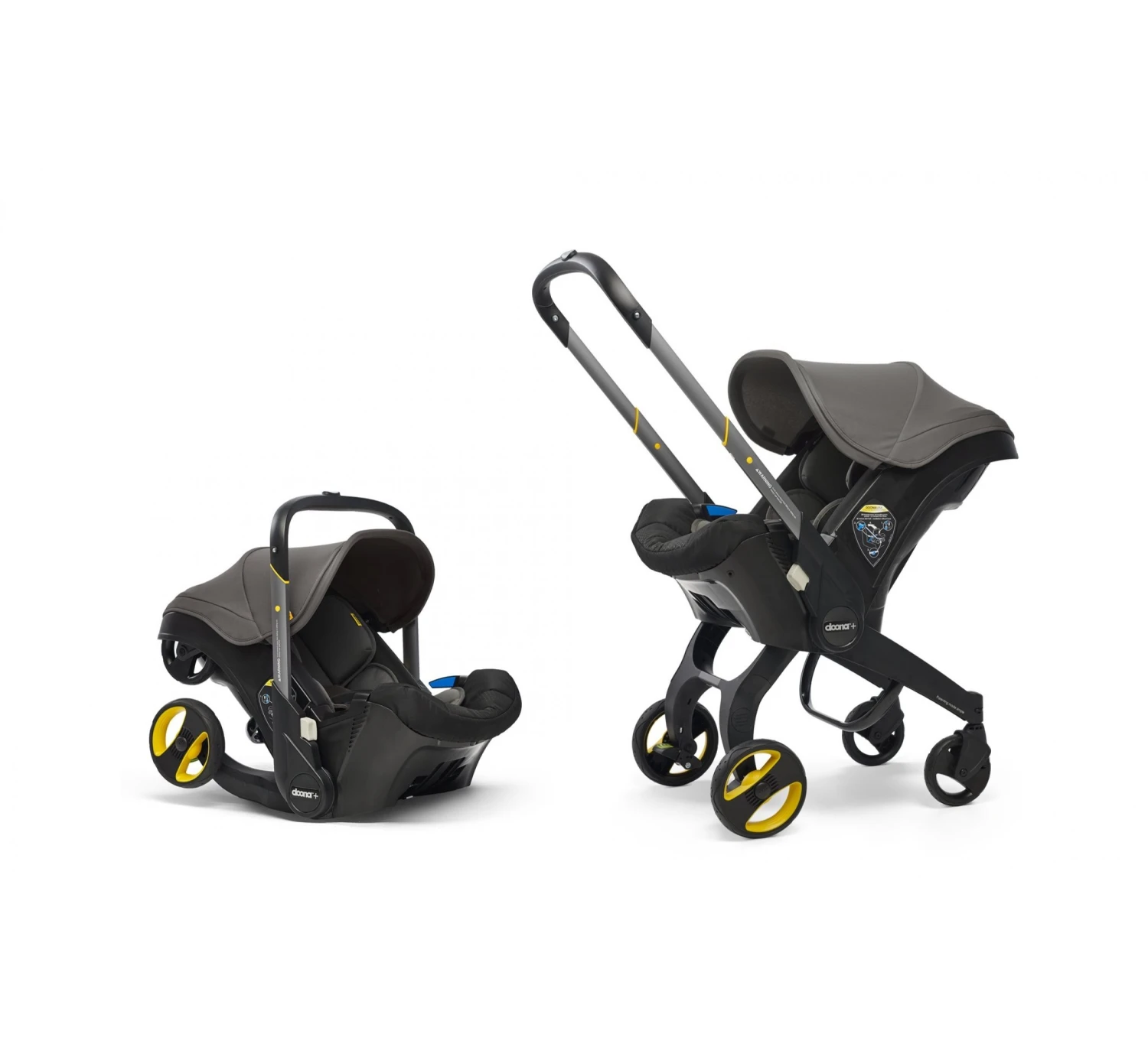 Doona+ Baby Autostoeltje - Grey Hound 3 Doona+ Baby Autostoeltje - Grey Hound