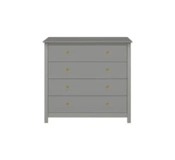 Commode Luna 4-Laden - Grey -Little Happy Winkel flexa commode luna 4 laden grey 1