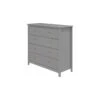 Commode Luna 4-Laden - Grey -Little Happy Winkel flexa commode luna 4 laden grey