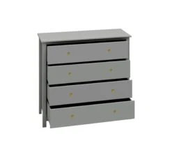 Commode Luna 4-Laden - Grey -Little Happy Winkel flexa commode luna 4 laden grey 4
