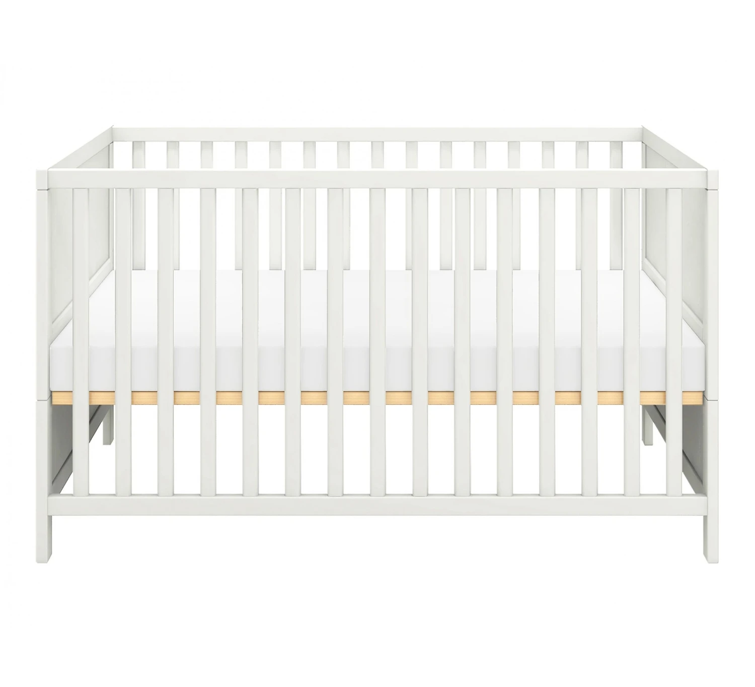 Ledikant Luna Effen 70x140 - White 4 Ledikant Luna Effen 70x140 - White - Afbeelding 2