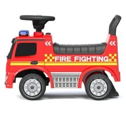 Loopauto Brandweer - Rood -Little Happy Winkel happy baby loopauto brandweer rood 1