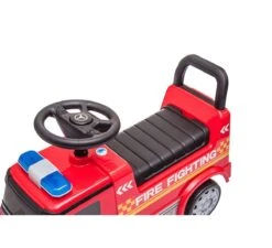 Loopauto Brandweer - Rood -Little Happy Winkel happy baby loopauto brandweer rood 5