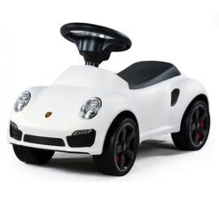 Loopauto Porsche - Wit -Little Happy Winkel happy baby loopauto porsche wit 3