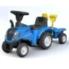 Tractor Loopwagen - New Holland Met Kar -Little Happy Winkel happy baby tractor loopwagen new holland met kar