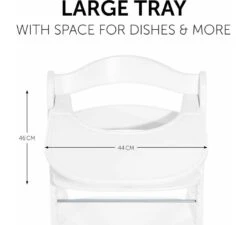 HAUCK Alpha Click Tray - White -Little Happy Winkel hauck alpha click tray white 2
