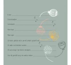 Babyshowerboek - Zand -Little Happy Winkel jep kids babyshowerboek zand 1