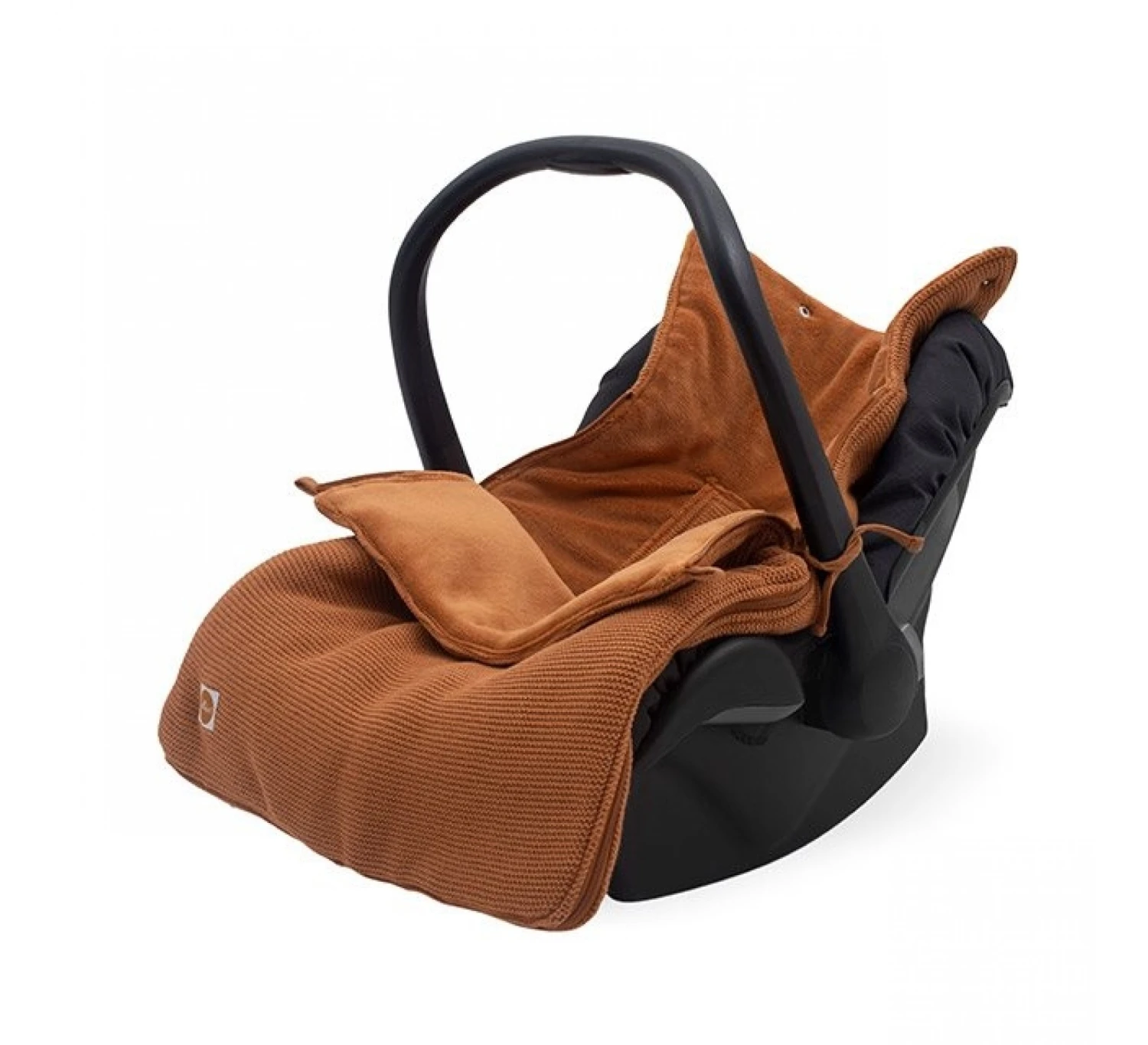 Jollein Voetenzak 3/5 Punt Basic Knit - Caramel 3 Jollein Voetenzak 3/5 Punt Basic Knit - Caramel