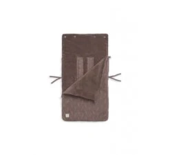 Jollein Voetenzak Groep 0+ Spring Knit - Chestnut -Little Happy Winkel jollein voetenzak groep 0 spring knit chestnut 2