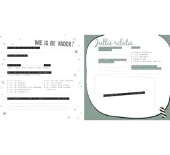 Negen Maandenboek -Little Happy Winkel lantaarn negen maandenboek 3