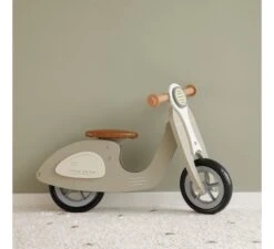 Little Dutch Loopscooter - Olive -Little Happy Winkel little dutch loopscooter olive 3