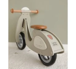 Little Dutch Loopscooter - Olive -Little Happy Winkel little dutch loopscooter olive 4