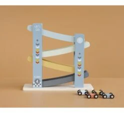 Little Dutch Rollerbaan Cars - Blue -Little Happy Winkel little dutch rollerbaan cars blue 2