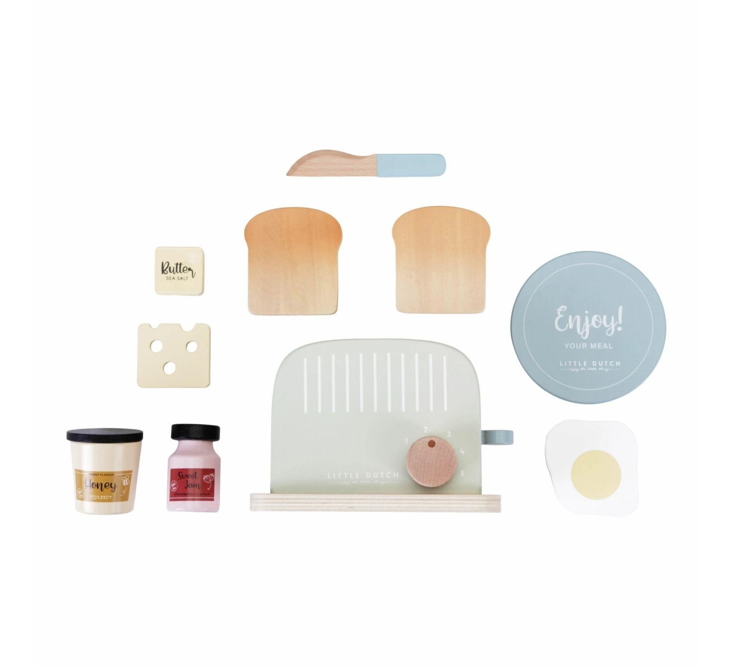 Little Dutch Speelbroodrooster FSC 4 Little Dutch Speelbroodrooster FSC - Afbeelding 2