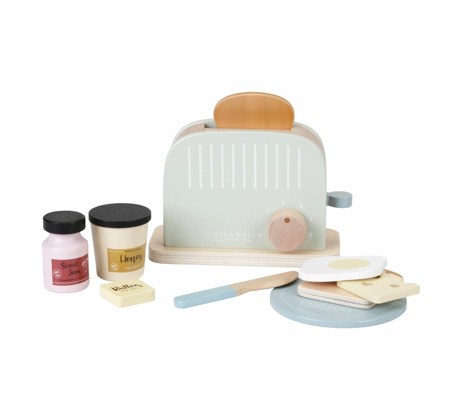 Little Dutch Speelbroodrooster FSC 5 Little Dutch Speelbroodrooster FSC - Afbeelding 3