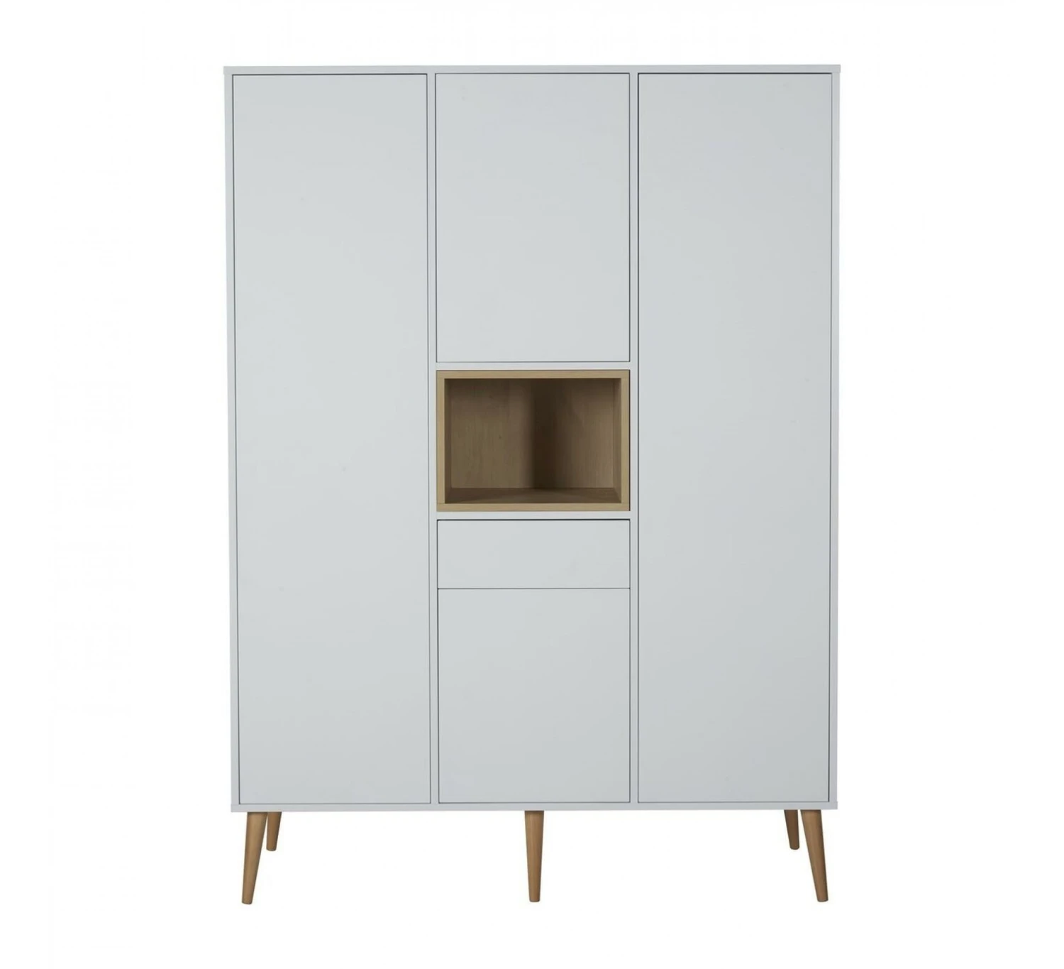 3-Deurskast Cocoon XL - Ice White 4 3-Deurskast Cocoon XL - Ice White - Afbeelding 2