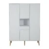 3-Deurskast Cocoon XL - Ice White -Little Happy Winkel quax 3 deurskast cocoon xl ice white