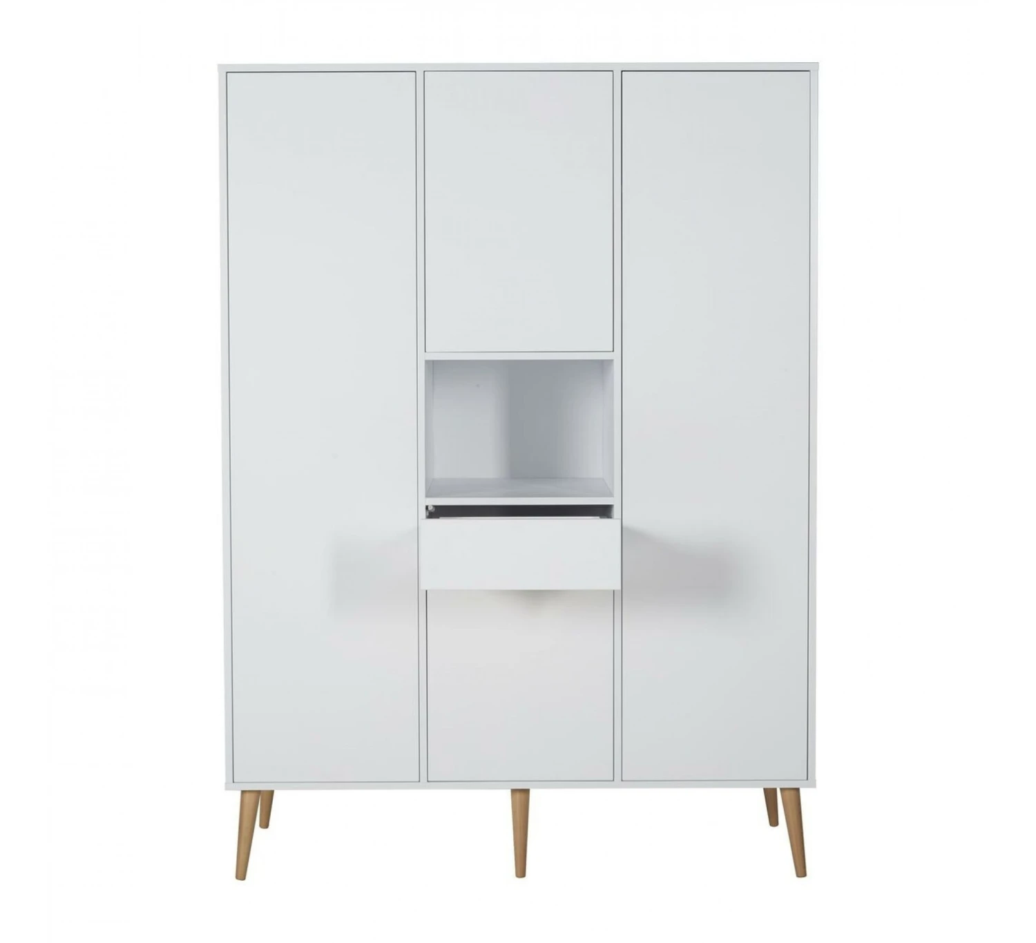 3-Deurskast Cocoon XL - Ice White 6 3-Deurskast Cocoon XL - Ice White - Afbeelding 4