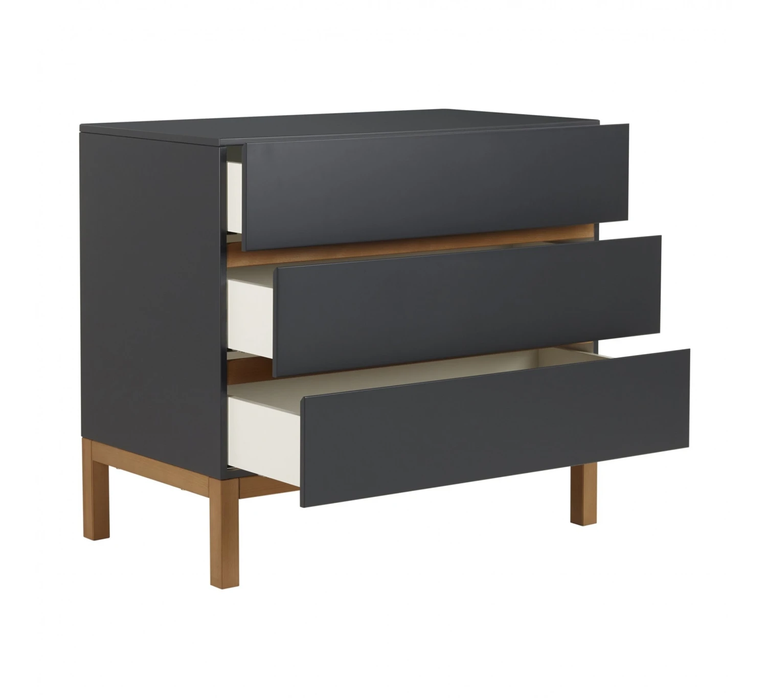 Commode 3-Laden Indigo - Moonshadow 4 Commode 3-Laden Indigo - Moonshadow - Afbeelding 2