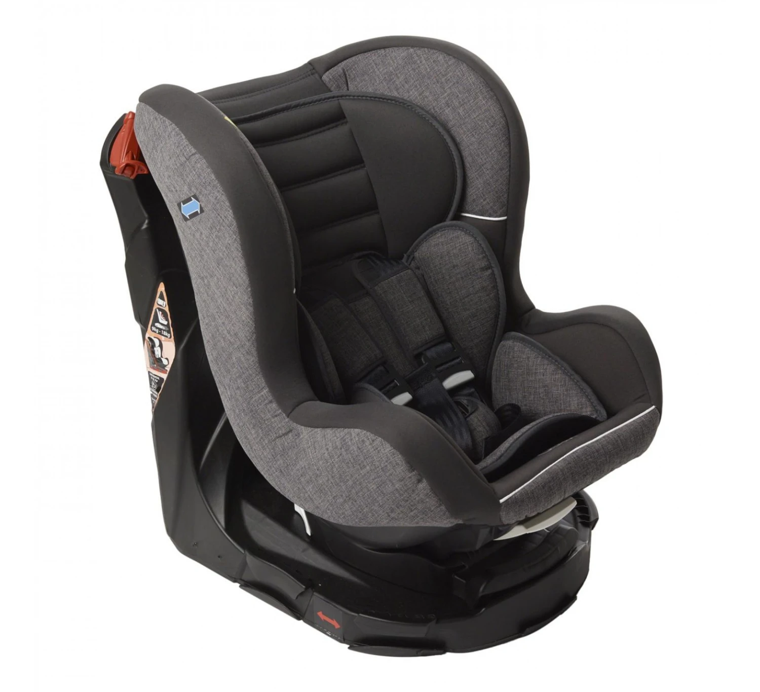 Easy Rider 360° Autostoel - Linen Grey 4 Easy Rider 360° Autostoel - Linen Grey - Afbeelding 2