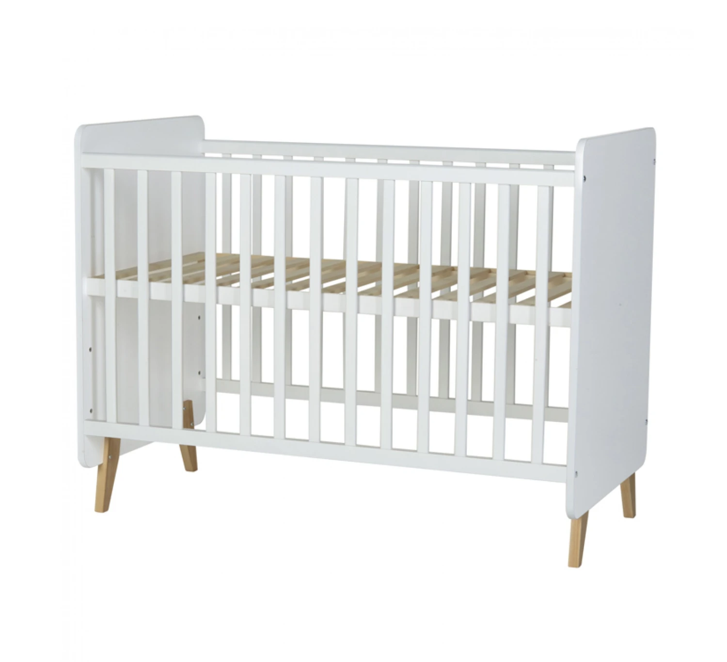 Loft Ledikant 60x120 - Wit 3 Loft Ledikant 60x120 - Wit