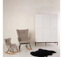 Rocking Kids Chair De Luxe - Black -Little Happy Winkel quax rocking kids chair de luxe black 3