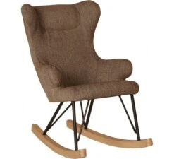 Rocking Kids Chair De Luxe - Latte