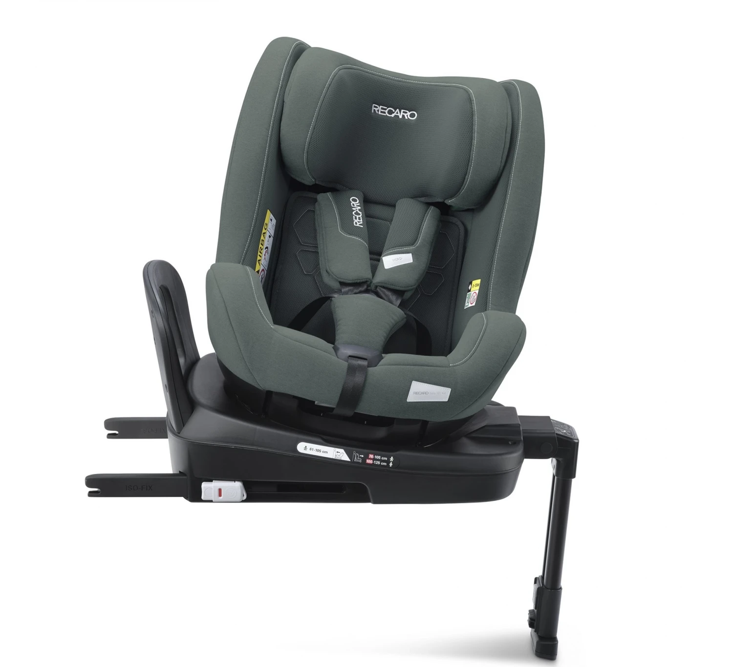 Recaro Salia 125 KID I-Size - Mineral Green 4 Recaro Salia 125 KID I-Size - Mineral Green - Afbeelding 2