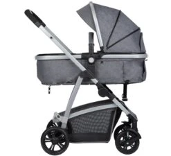 Safety 1st Hello 3-in-1 Kinderwagen - Black Chic -Little Happy Winkel safety 1st hello 3 in 1 kinderwagen black chic 2