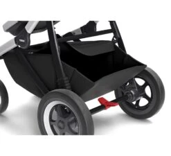 Thule Sleek Kinderwagen - Grey Melange -Little Happy Winkel thule sleek kinderwagen grey melange 3