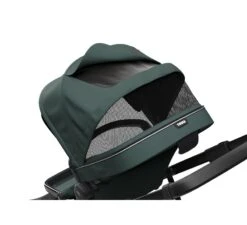 Thule Sleek Kinderwagen - Mallard Green On Black -Little Happy Winkel thule sleek kinderwagen mallard green on black 5