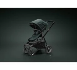 Thule Sleek Kinderwagen - Mallard Green On Black -Little Happy Winkel thule sleek kinderwagen mallard green on black 6