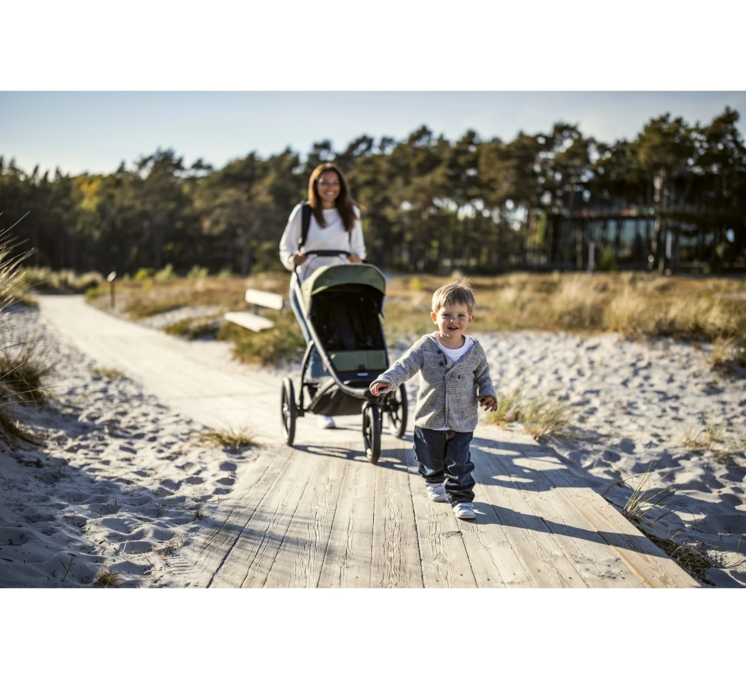 Thule Urban Glide 2 Kinderwagen - Cypress Green 8 Thule Urban Glide 2 Kinderwagen - Cypress Green - Afbeelding 6