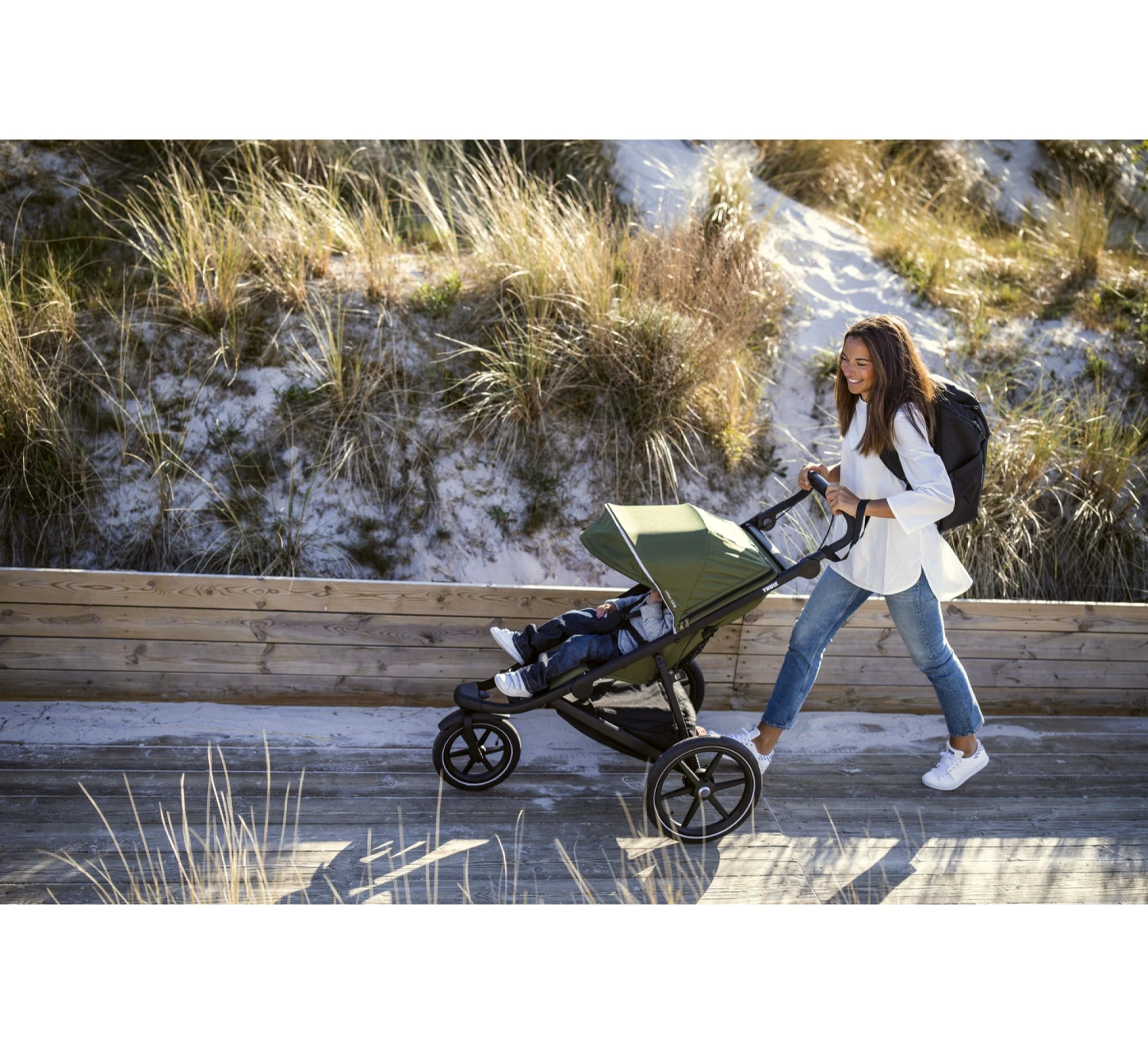 Thule Urban Glide 2 Kinderwagen - Cypress Green 9 Thule Urban Glide 2 Kinderwagen - Cypress Green - Afbeelding 7